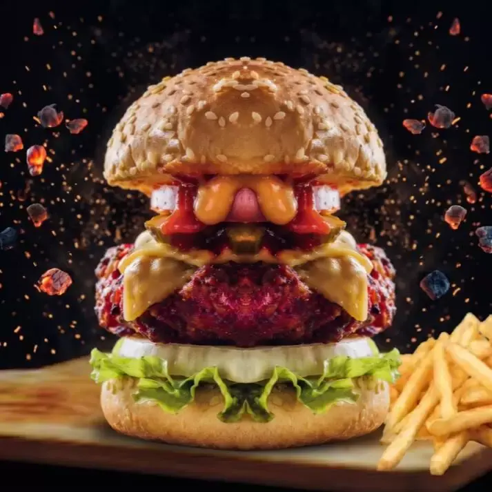 Hamburguesa con Chorizo Argentino