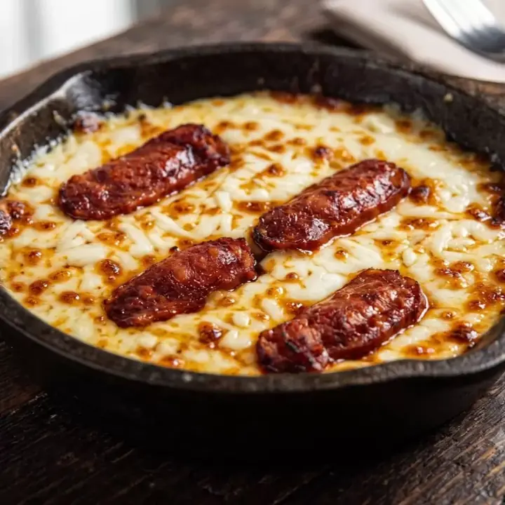 Queso Fundido con Arrachera